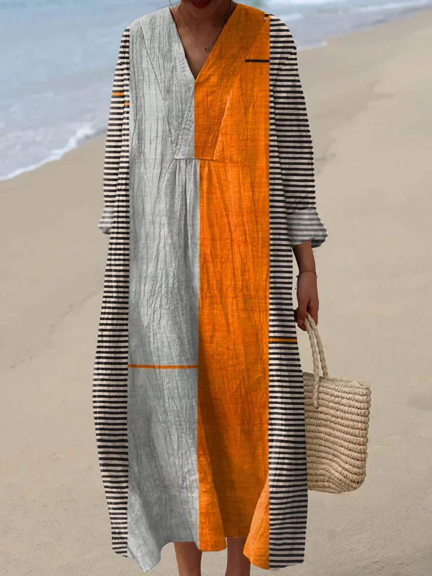 Maisie™ | Soft Earth Tone Dress