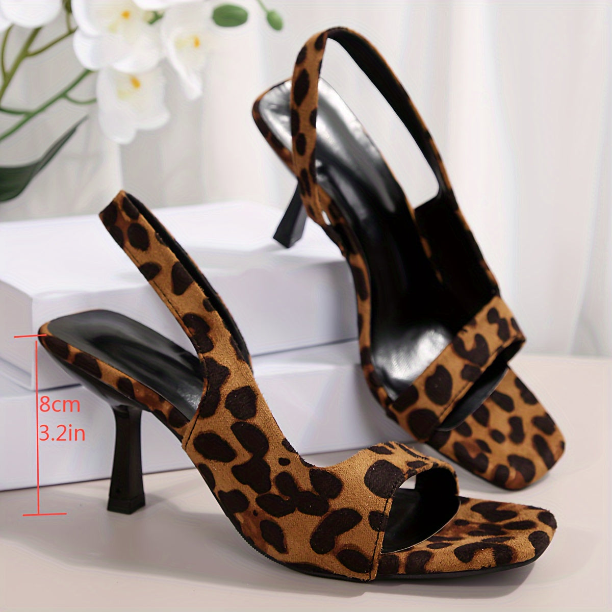 Maya – Sleek Wild Sling Heels