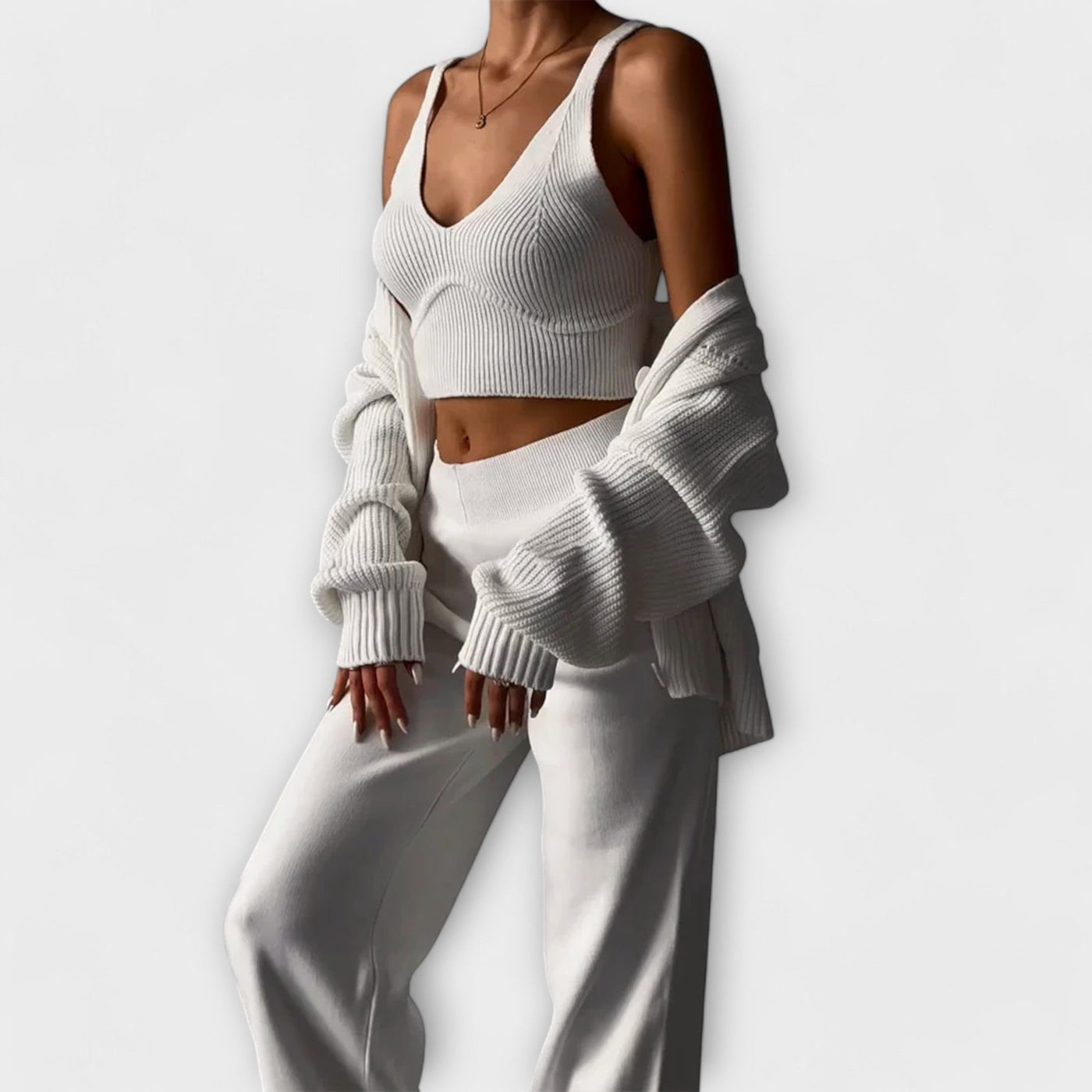 Delia - Knitted 3-Piece Set