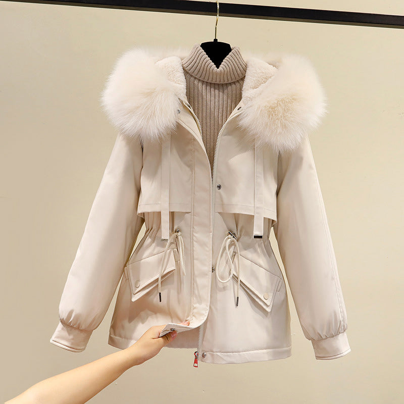 3-Piece Winter Set for Women with Jacket, Turtleneck Sweater and Pencil Pants