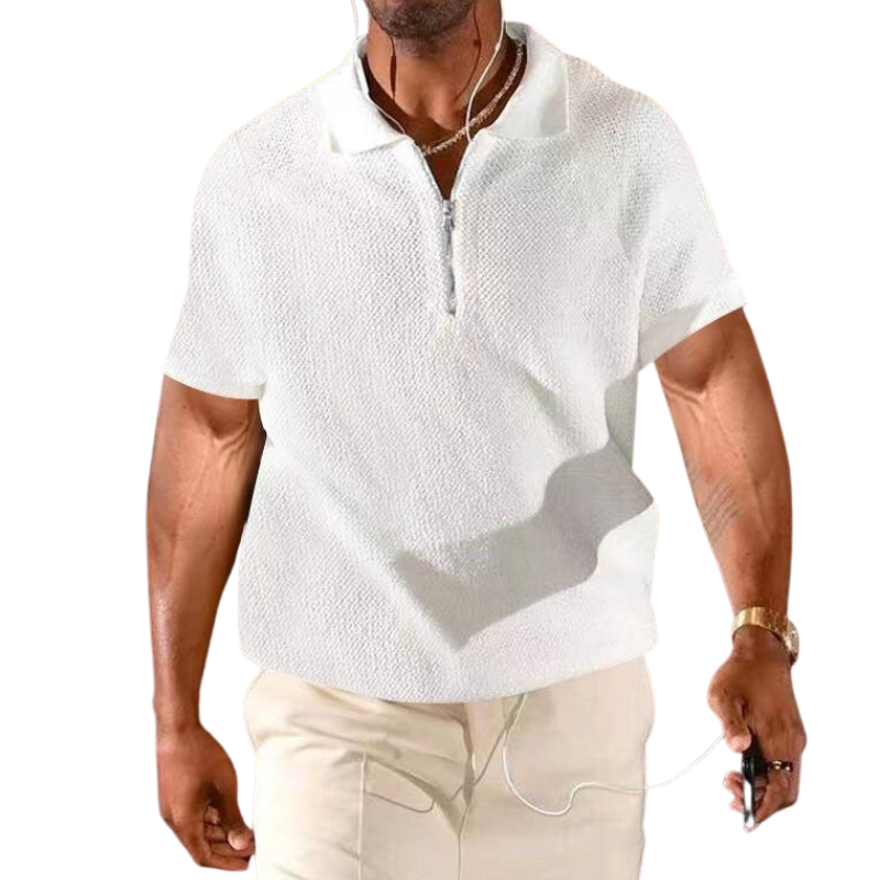 Vinthentic Parma Men's Zipper Polo