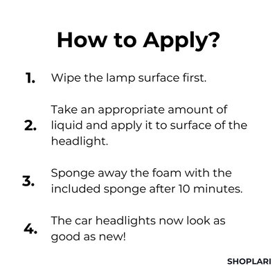 RadiantBeam™ — Instantly Clear Headlights for Safer, Stress-Free Night Driving