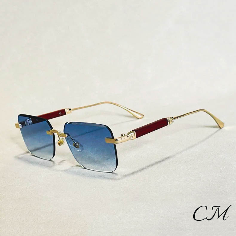 "Monaco" Rimless Sunglasses