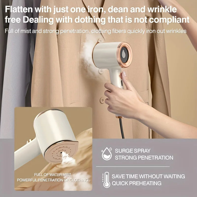 SteamGlide Pro™ — Effortless Wrinkle-Free Confidence Wherever You Go