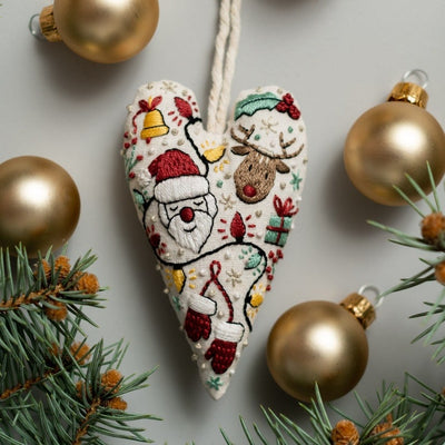 MerryStitch™ Santa Embroidery Kit — Create Heartfelt Holiday Magic Your Family Will Cherish Forever