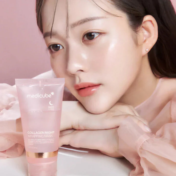 RaminaGlow™ Collagen Night Mask — Wake Up to Firmer, Radiant Skin That Glows with Youth