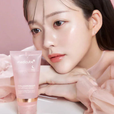 RaminaGlow™ Collagen Night Mask — Wake Up to Firmer, Radiant Skin That Glows with Youth