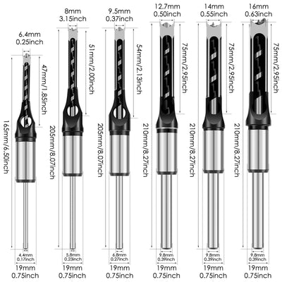 MasterCraft Pro™ Adapter and Mortising Chisel Set — Cut Perfect Joints Fast and Reclaim Your Time for What Matters Most