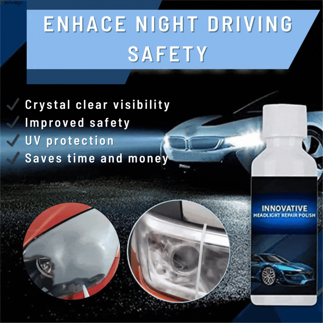 ClearSight™ Headlight Rescue — Instantly Restore Brilliant Vision for Safer, Confident Night Drives