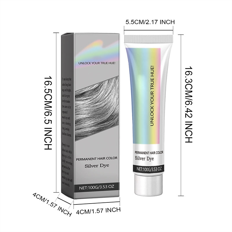 SilvaShine™ — Nourish Your Hair to Lustrous, Damage-Free Silver Glamour