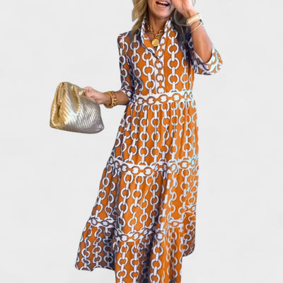 KAREN | PRINTED SHIRT DRESS