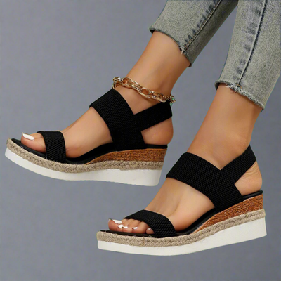 Julie | Stylish Comfort Wedge Sandals