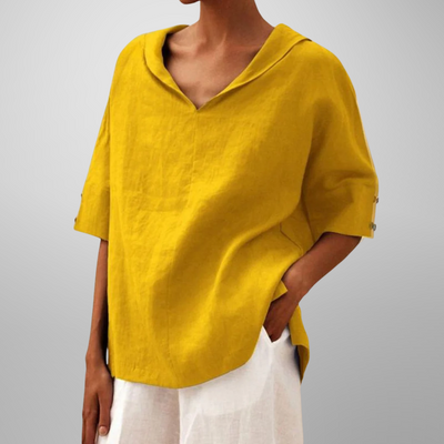 Mia™ | Cotton Loose-Fitting Blouse