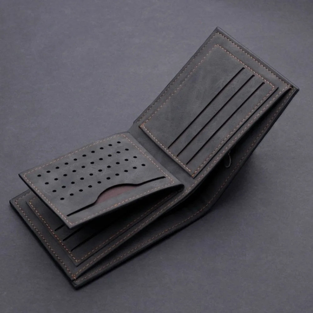 Executive Slim Suede Wallet