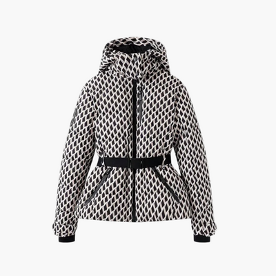 Nicole | Women’s Quilted Belted Winter Hooded Coat