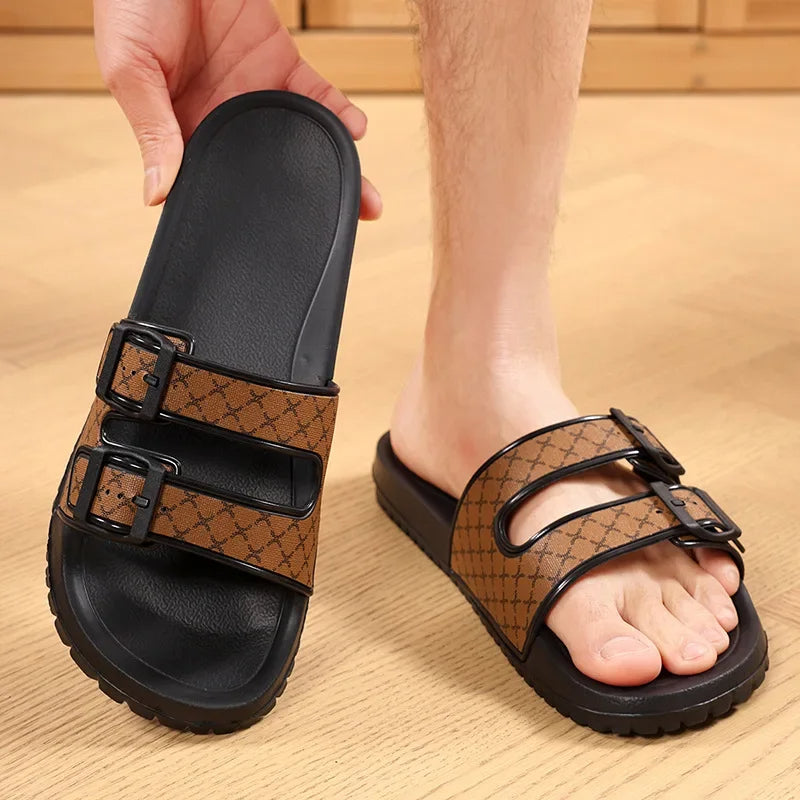 Cavalli Double-Buckle Slide