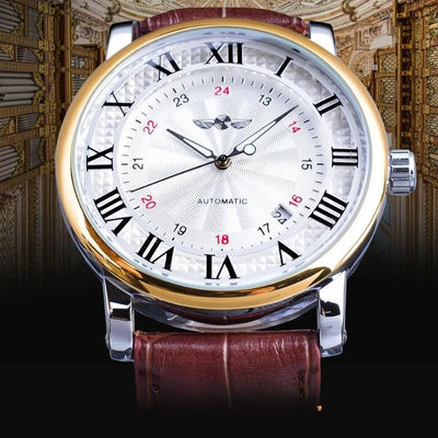 Harry Melbourne® - Luxury Leather Fully Automatic Watch
