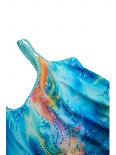 Avencea | Tankini with Galaxy Print