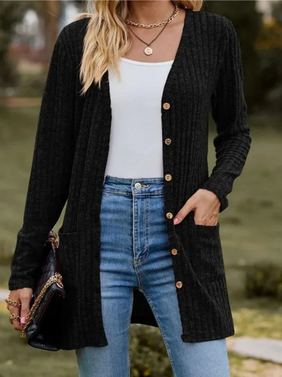 THE MARIELLE | LONGLINE KNIT CARDIGAN