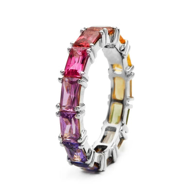 Prism Eternity Zircon Ring