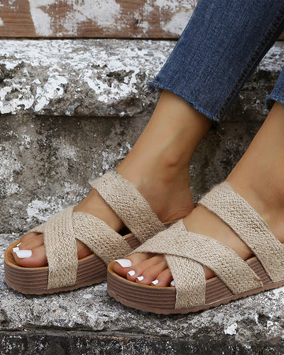 Avencea | Keilabsatz Platform Sandals