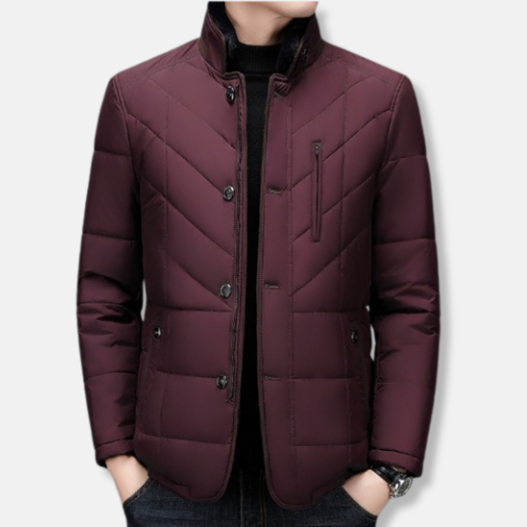 Cavaliere – Quilted Stand-Collar Jacket