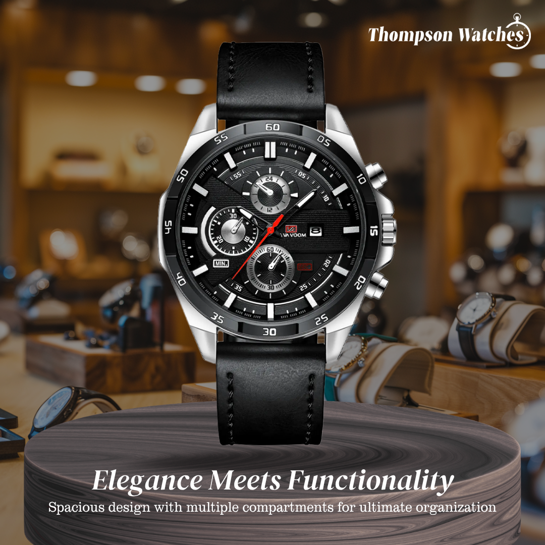 Gideon | Luxurious Men’s Chronograph Watch | 46mm