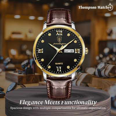 Enzo | Men's Elegant Quartz Waterproof Watch | 42mm