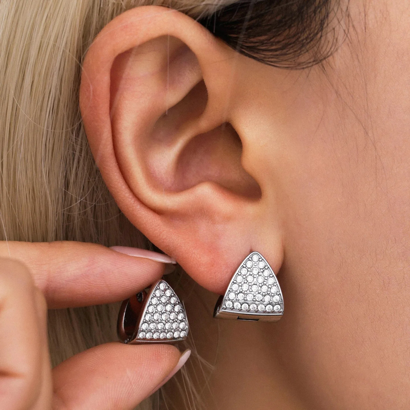 Zira Pavé Ring & Earrings Set