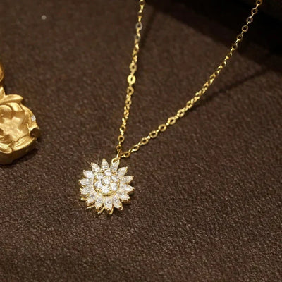 Fortuna Stellaris Necklace | White Gold 18k