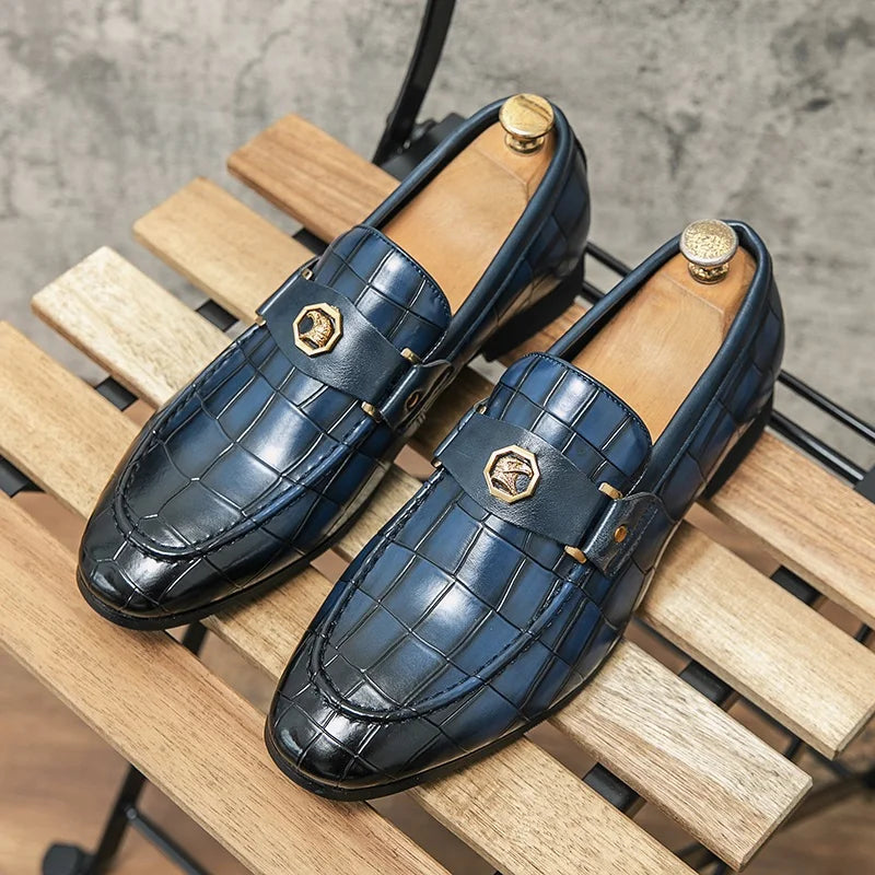 Bravari Croc Loafer