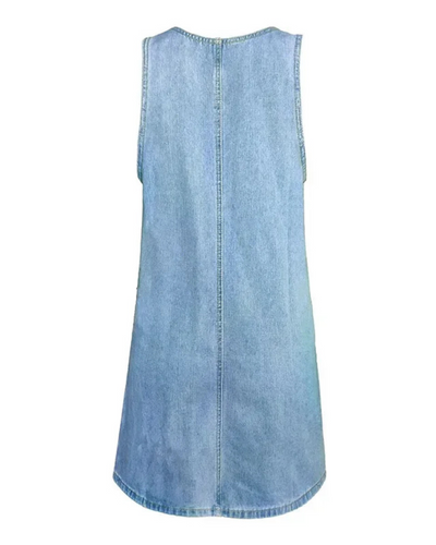 Jane | Denim Dress with Flattering Cut