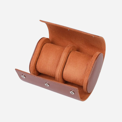 Premium Leather Watch Roll
