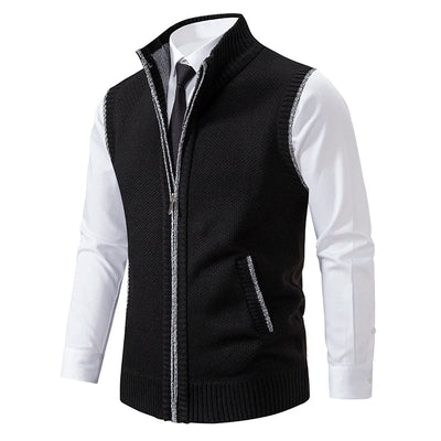 Hamilton Wool Full-Zip Vest