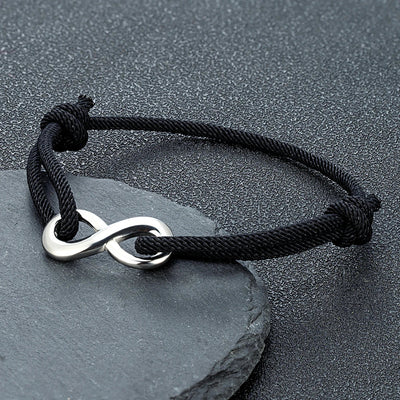 Infinity Cord Bracelet