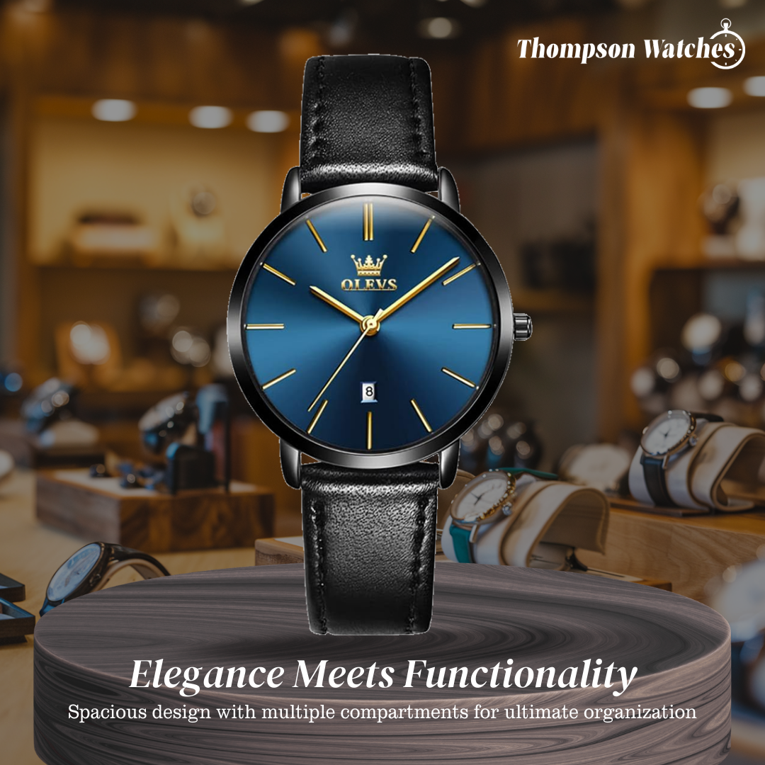 Finn | Cruise Leather Date Watch