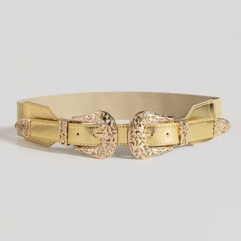 Cambria Double Buckle Waist Belt