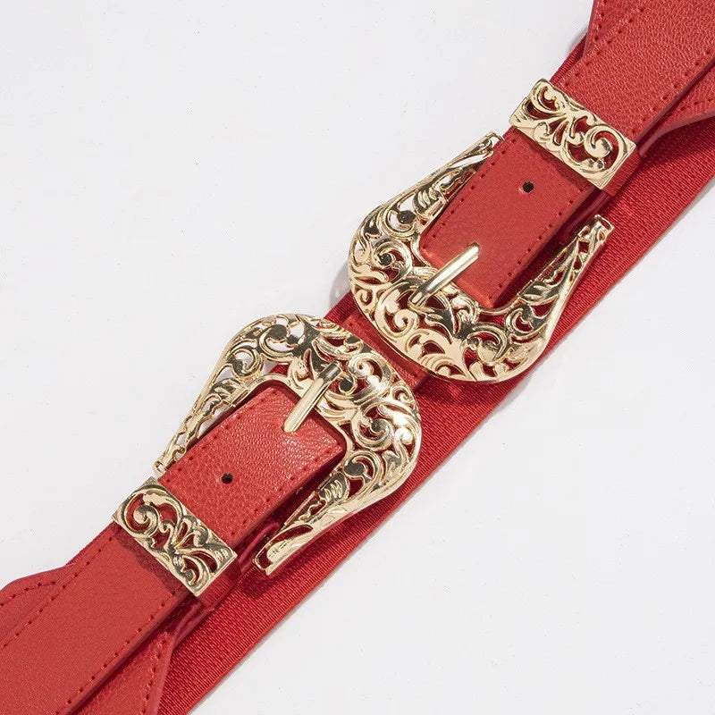Cambria Double Buckle Waist Belt