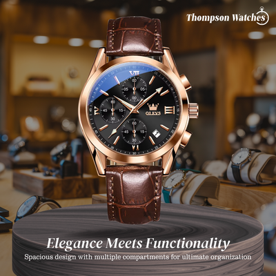 Dean | Radiant Quartz Chronograph Watch | 40mm