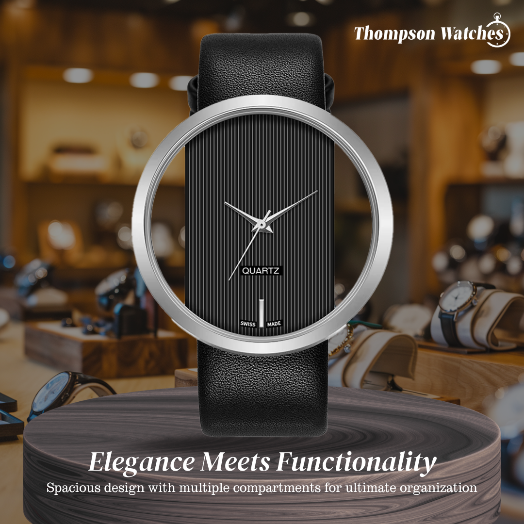 Mark | Transparent Men's Minimalist Watch | 38.5mm