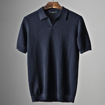 Sebastian | Knitted Polo Shirt