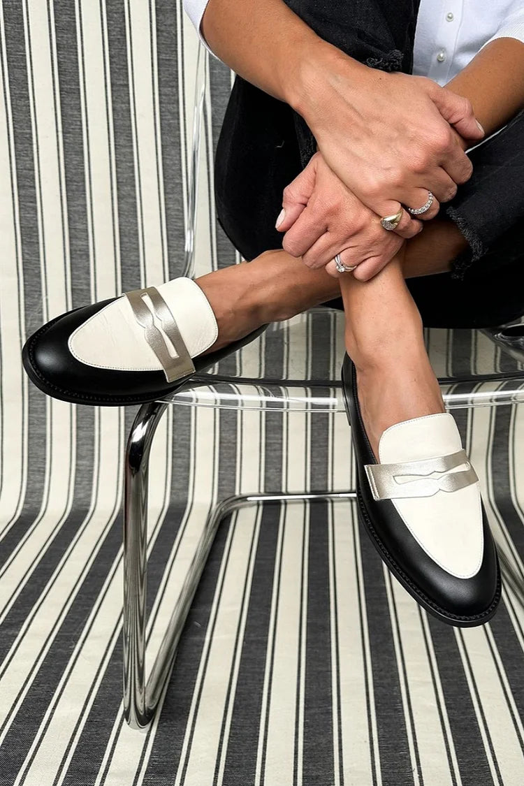 NORTHLINE STUDIO | MONOCHROME CLASSIC LOAFERS