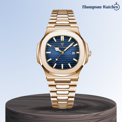 Adriel | Refined Rose Gold Finish Elegance Framed Watch