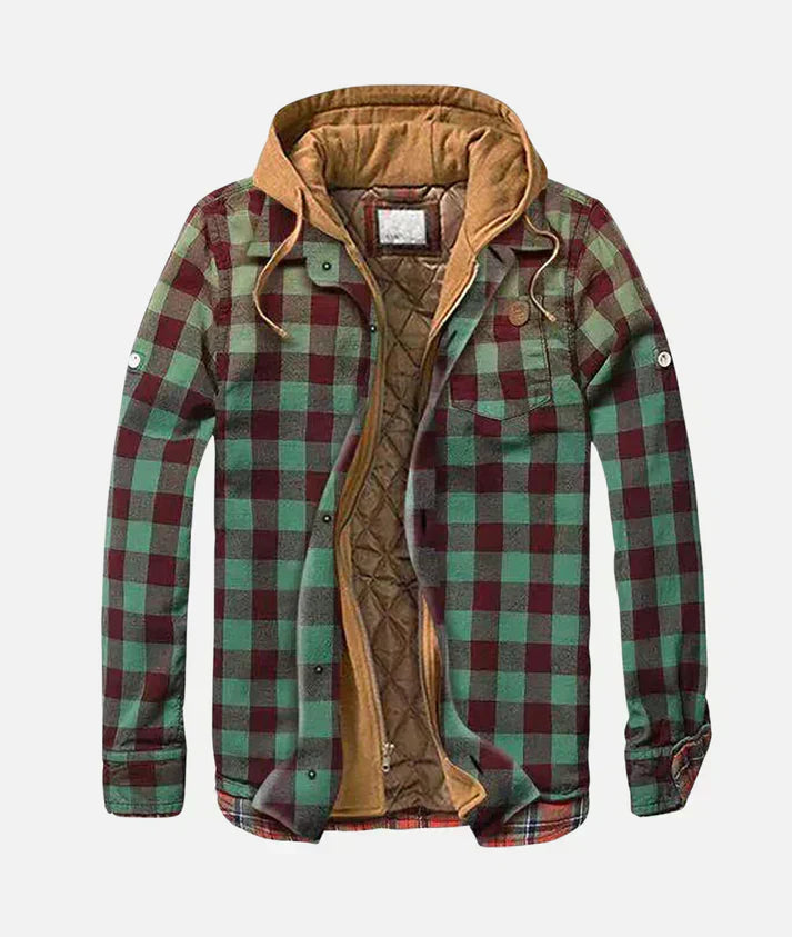 Isaac | Patchwork Check Jacket