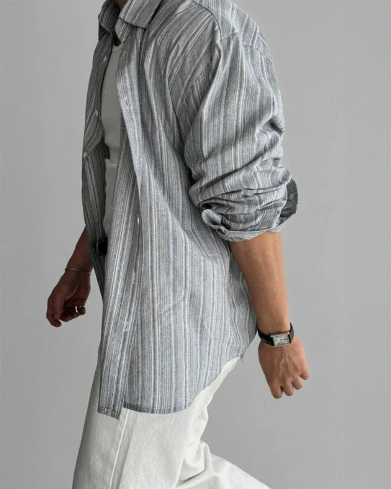 Vittore Striped Cotton Shirt