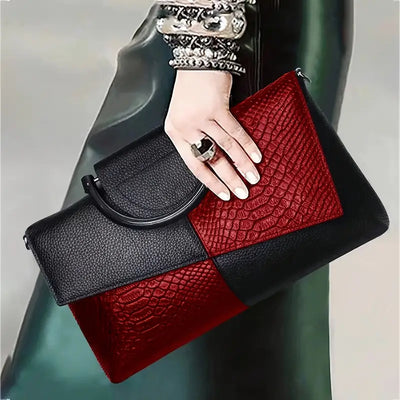 Serpenza Snake Embossed Bag