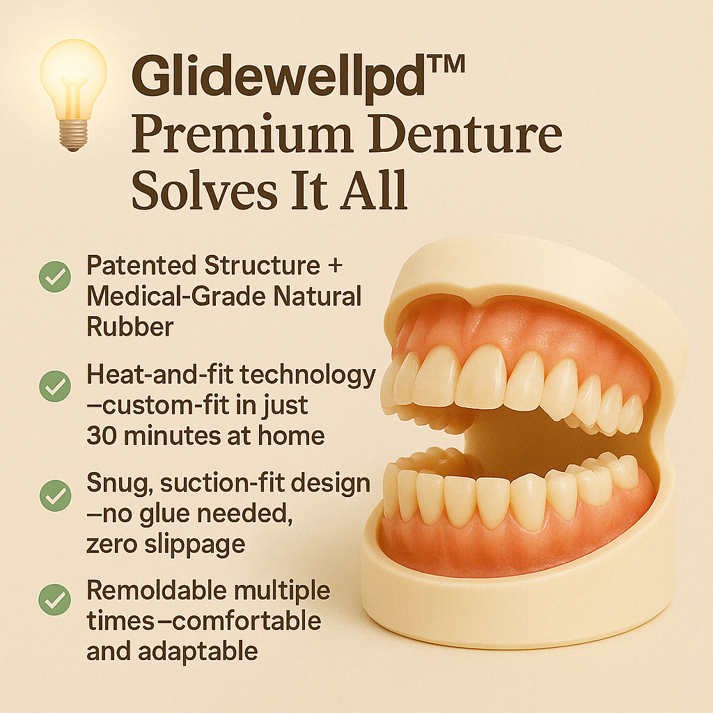 LumoraFit™ Premium Dentures — Unlock a Confident, Natural Smile That Feels Tailored Just for You