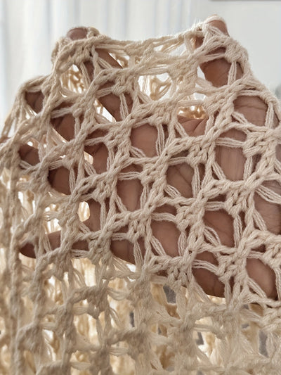 NORTHLINE STUDIO | OPEN-WEAVE CROCHET CARDIGAN