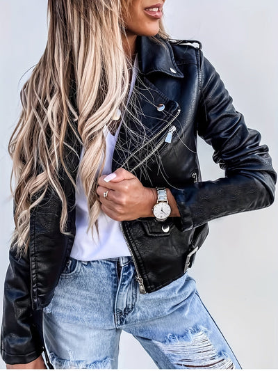 Jenny | Classic Leather Jacket