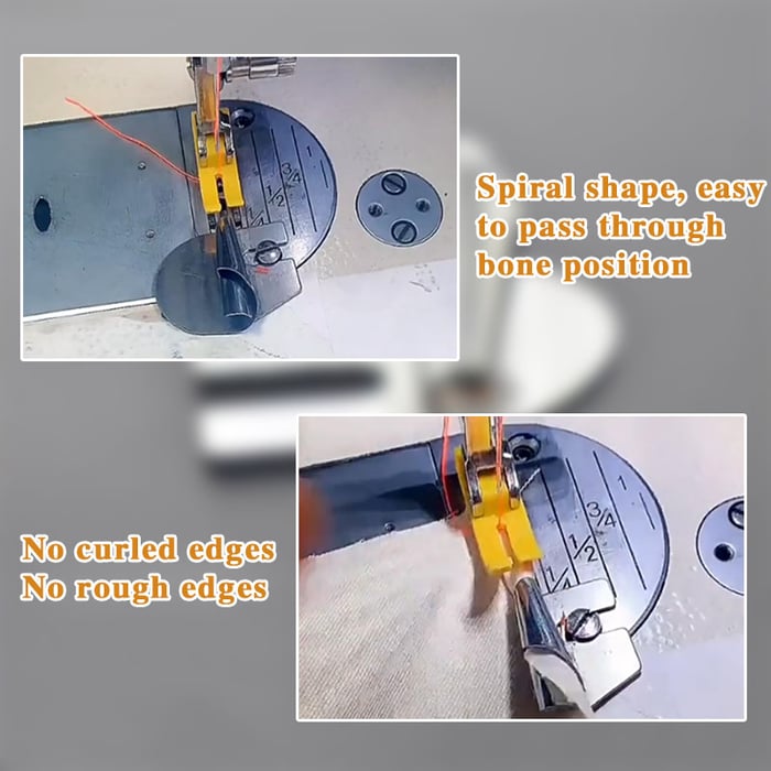 EdgeCraft™ Precision Hemming Foot — Nail Flawless, Pro-Quality Hems Every Time